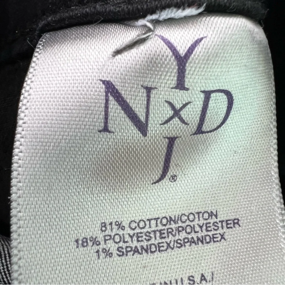 Nydj womens size 2 black legging skinny jeans - Picture 7 of 8